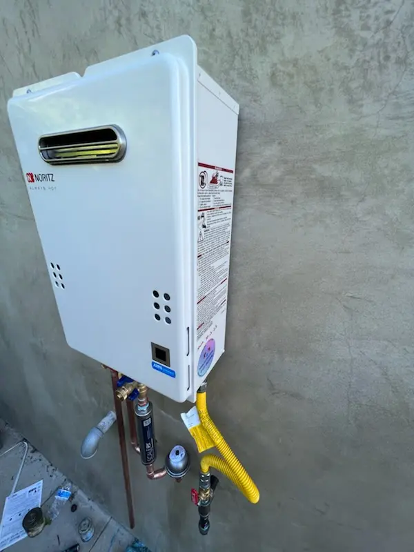 Tankless water heater installation for Eilers Corner homes